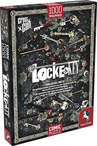 Pegasus Spiele 76008G - Puzzle: Locke & Key (Die Schlüssel zum Königreich), 1.000 Teile