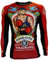 Hardcore Training Old Tattoo Manner Herren Rashguard Kompression Lange Armel Jiu Jitsu MMA No-Gi Enge BJJ Grappling Basisschicht Kampf