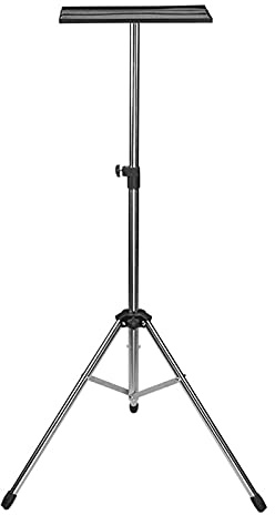 QTBH Projektor Ständer Projektorhalterung Projector Mount Tripod Laptop Projektor Stand 28 Zoll bis 47 Zoll Gerät Stand Perfekt für Bühnen- oder Studios use Edelstahl Ständer für Projektor