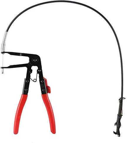 Flexible Autoschlauchklemme, Federklemme mit langer Reichweite 62 cm Schlauchklemmenzange