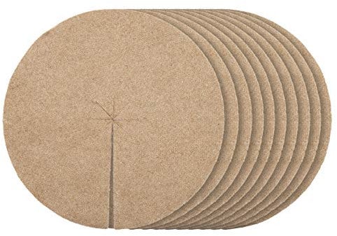 La cordeline - Dischi di pacciamatura, in Feltro di Iuta, 700 g/m², 40 cm