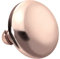 PIERCINGLINE Titan Schraubaufsatz mit Gewinde 0,9 mm SCHRAUBDISC FLACH Piercing Aufsatz Ersatz Roségoldfarben 3 mm