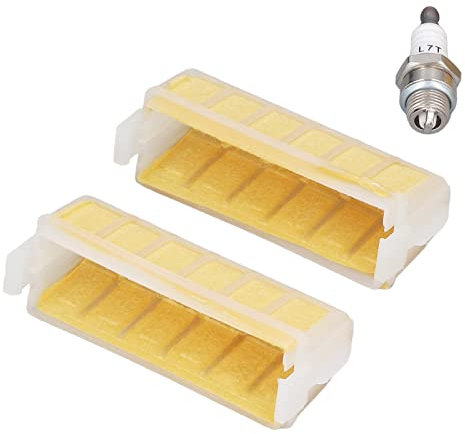 AIR Filter Replacement Replacement, Chainsaw Parts with Spark Plug Replacement Air Filter 1123 120 1613 for Stihl MS210 MS230 MS250 021 023 025