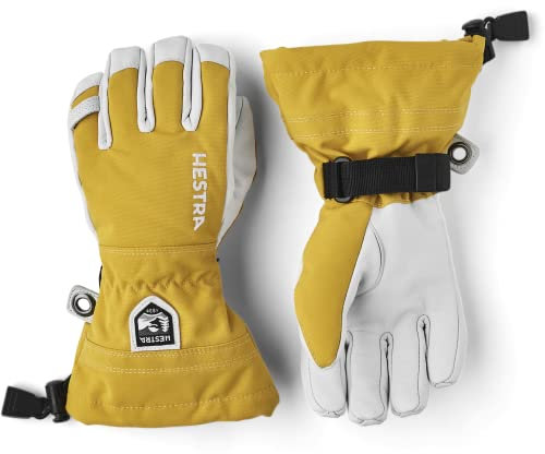 Army Leather Heli Ski Jr. - 5 Finger mustard (460) 3