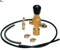 BricoLoco.com Kit conexión regulador reductor de presión para botellas de gas desechables para soldadura. Argón, Argón CO2, CO2. MIG MAG TIG. (Kit conexión reductor)