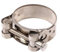 Morsetto per Tubo di Scarico, Clip di Serraggio per Tubo Flessibile Marmitta Scarico Moto Morsetto di Scarico per Moto Morsetto per Fascetta di Scarico Turbo (64-67mm)