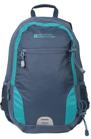 Mountain Warehouse Merlin 23L Laptop Backpack - High Vis Rucksack - for Travelling, Camping & Hiking Bright Blue