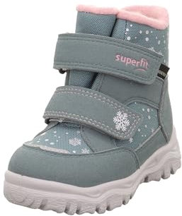Superfit Mädchen HUSKY1 warm gefütterte Gore-Tex Stiefel, HELLGRÜN/ROSA 7500