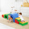 nmoiww Lot de Blocs de Construction en Mousse, avec Toboggan, arcs de Plusieurs Tailles pour l'escalade en intérieur, Grands Blocs de Construction pour bébés et Tout-Petits (Couleur-5)