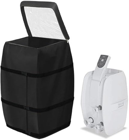 Hot Tub Spa Heater Pump | Spa Heater Pump | Waterproof Dustproof SPA Hot Tub Covers | Insulated Pump For Outdoor Bathtub | Waterproof Dustproof UV-Proof All-Weather Protection