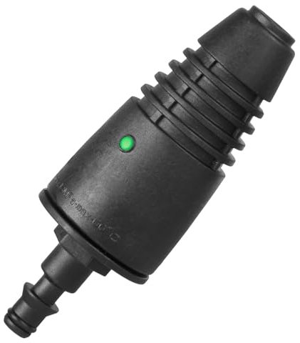 Buse Nettoyeur Haute Pression 130 BAR, Buse Turbo Compatible avec KARCHER K2-K7, LAVOR, COMET, FASA,VAX, BAUKER, CRAFTMAN, Turbo Buse Connexion Rapide, Embout Haute Pression pour Nettoyage Rapide