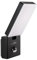 Maclean MCE516 LED Wandleuchte mit PIR Bewegungsmelder, Wandbeleuchtung Innen & Außen, Wandlampe, 10W, IP65 - Wasserfest, 800lm, 4000K Neutralweiß, Erfassungsbereich: max. 9m (Schwarz)