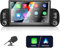 Liulbobu Autoradio per Fiat Panda 2013-2020 Compatibile Wireless Carplay/Android Auto, Fiat Panda Radio da 7 pollici con Touchscreen/Bluetooth/FM/AM/USB/DSP/RDS/Mirror Link