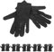BELLIFFY 6 Paare Schmuckhandschuhe Münzhandschuhe Stretch-baumwollhandschuhe Testkit Für Schmuck Baumwollhandschuhe Für Damen Handschuhe Für Saubere Handhabung Baumwolle Black
