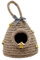 Alipis Wabenanhänger Weihnachtsdeko Jute Bienenstock Ornamente Gartendekoration Dekorativer Strohhalm Makramee Partyanzug Bienenstöcke Pastell Zum Aufhängen Natürliches