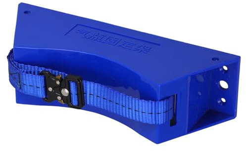 BUGUUYO Gas Bottle Holder Propane Tank Mount for Trailer Camping Gas Bottle Holder Robust Lashing Strap and Cylinder Stand for Outdoor Use