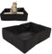 Faltbare Katzentoilette – Wasser – tragbares Oxford-Stoff-Design für den Innen- und Außenbereich, Reisen – freundliche Katzenstreu-Lösung (M(59cm / 23.2in Long))