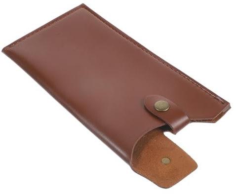 OUNONA Artificial Leather Knife Cover and Sleeve Pu Sheath for Cleaver Knife Protector Kitchen Guard Suitable for Home and Professional Use