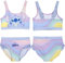 Costume da bagno Stitch bambina – Bikini 2 pezzi color pastello con volant – Costume Stitch ragazza con spalline regolabili – Costume estate mare piscina
