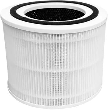 TPLEJCFN Air Purifier Filter Removing Air Purifier Filtration Cartridge Replacement Filter ，compatible For Levoit， Core 300 Air Purifier