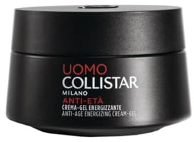 Collistar Set für Herren, Energisierendes Anti-Aging Gel + belebendes Duschgel + Travel-Bag The Bridge