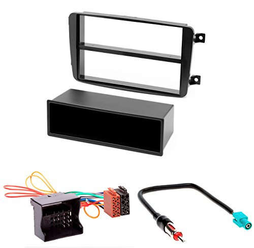 CARAV 11-010-24-7 Façade d'autoradio Car DIN Set pour C-KLASSE(W203); CLK (W209); G CLASSE(W463) ; Viano (W639); VITO