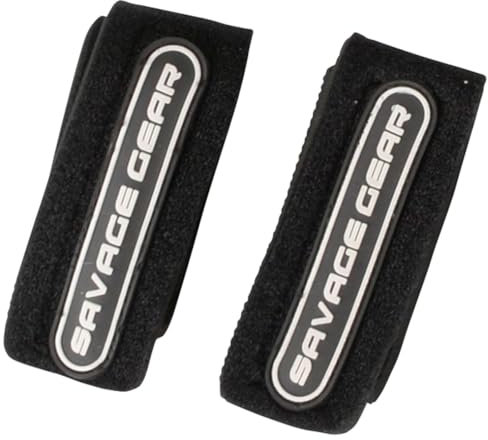 Savage Gear Rod Straps - 2 Rutenbänder für Angelruten, Ruten Bänder für Spinnruten, Rutenband für Raubfischruten