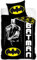 Batman Bettwäsche Set 135x200cm + 80x80cm, Baumwolle Kinderbettwäsche