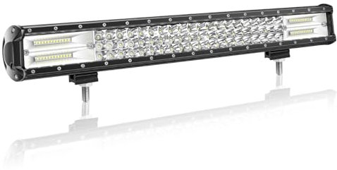 Willpower LED Arbeitsscheinwerfer Bar 59cm 324W Zusatzscheinwerfer 12V IP67 Wasserdicht Flutlicht Spotlight Combo LED Scheinwerfer Arbeitslicht Offroad Auto SUV UTV ATV