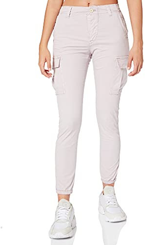 REPLAY Damen W8769 Hose, 513 Quarz Rose, 29