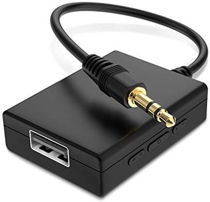 ANDTOBO Adaptateur USB vers Aux Audio, Adaptateur mâle vers USB Femelle 3,5 mm pour écouter de la Musique avec Une clé USB dans Votre Voiture