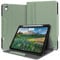 HOLIMET iPad Air 11 Zoll M3 (2025) Hülle mit Stifthalter, iPad Air 6/5/4 Hülle (2024/2022/2020) 10,9 Zoll PU Leder Schutzhülle TPU-Rücken Stoßfest, Cover Auto Schlaf/Wach, Multi-Winkel Ständer, Grün