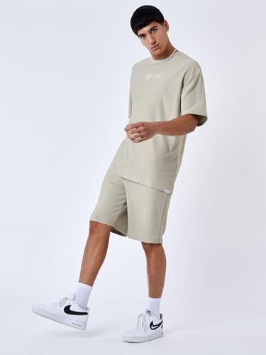PROJECT X PARIS Bermuda-Shorts Hose Corto Color: Caqui 100% Polyester, für Herren, ideal für Alltag & Streetwear, mit Größe XL