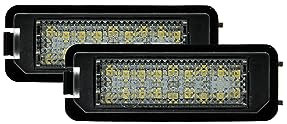 VW Golf Mk4 Mk5 Mk6 Mk7 LED Number Plate Lights Units Error Free CanBus Compatible
