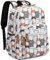 Leaper Stilvoller Schulrucksack für Mädchen und Damen, Laptop-Rucksack, wasserabweisend, Reisetasche, Schulranzen, College-Rucksack, Büchertasche, Gary-Katze, Large-more layers-15.6, Traditionelle