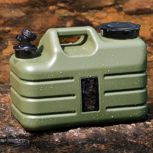 Reiner Wassereimer für den Außenbereich zur Wasserspeicherung im Haushalt,Automontage mit Wasserhahn zum Einfüllen von Trinkwasser,leerer Eimer,Camping-Wasserspeichertank,ideal für Camping im Freien,W