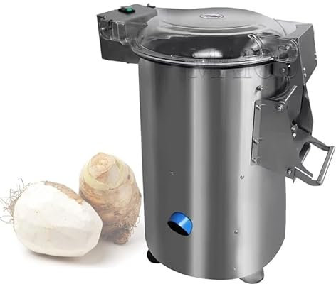 Vegetable Cleaning and Peeling Machine Drum Onion Pumpkin Ginger Potato