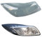 Kompatibel for Opel Insignia 2009~2011 Auto Front Scheinwerfer Abdeckung Auto Scheinwerfer Lampenschirm Lampcover Kopf Lampe Licht Glas objektiv Shell Caps(Right)