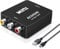 YUWJOOWEE RCA auf HDMI Adapter, AV zu HDMI Konverter, 1080P H DMI auf Cinch Adapter mit USB Ladekabel für TV/PC/PS3/STB/Xbox VHS/VCR/Blu-Ray DVD-Player
