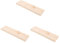 Uonlytech 3 Piezas Rebanadas de Madera sin Terminar Manualidades DIY Planchas de Madera Naturales Pintura Proyectos y Decoración