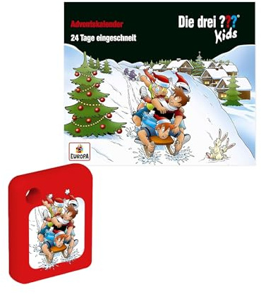 Galakto Audio-Token: Die DREI ??? Kids | Adventskalender - 24 Tage eingeschneit, Hörspiel für Kinder ab 6 Jahren, Spielzeit ca. 180 Minuten