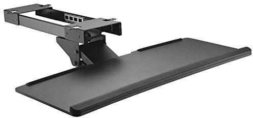Maclean MC-757 Tastatur und Maus Halterung Zulage für Schreibtisch 67cm Oberfläche