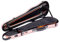 Crossrock Composito in carbonio resistente e leggero, solo 2 kg, supporta una pressione di 350 libbre in custodia per violino 4/4 a forma di oro rosa (CRF4000SVRG)