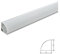 Perfíl Aluminio para Tira LED Instalación Esquinas - Difusor Opal x 2M | Greenice