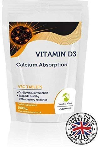 Sunshine Vitamin D3 1000iu 25mcg x30 Tablets HEALTHY MOOD