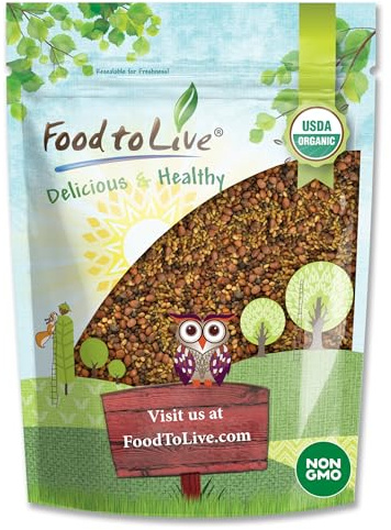 Insalata Mix di Semi Germogliati Biologiche, 3 Libbre - Broccoli organico, trifoglio organico, ravanello organico, erba medica organico, non OGM, Kosher, sfuso
