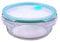 Steuber Cloc Frischhaltedose aus Glas, 650 ml, rund, Glas bis 400°C
