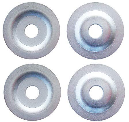 Bench Grinder Arbor Washer/Flange for Grinding/Wire Wheel,2 Sets