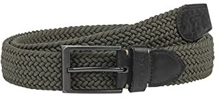 Redbridge Geflochtener Gürtel Elastisch Flexibel verstellbar Unisex Stretchgürtel Khaki 100