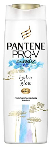 Pantene Pro-V Miracles Hydra Glow Feuchtigkeitsspendendes Shampoo (250 ml), mit Biotin, Baobab-Essenz & Vitamin B5, Haarpflege Glanz, für trockenes, geschädigtes Haar